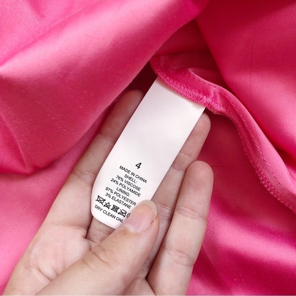 Kate Spade • Floral Dots Burnout Dress sleeveless fit & flare pink yellow blue - Picture 10 of 15